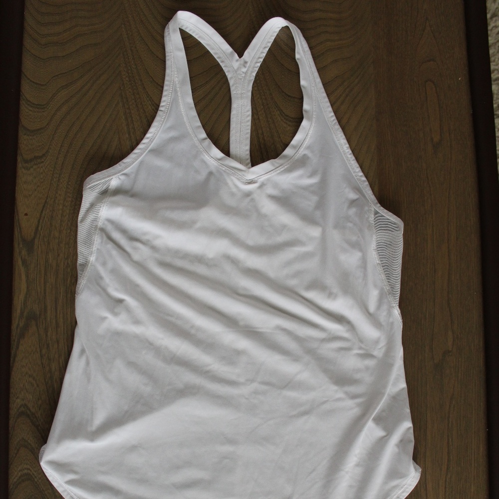 Lululemon White Tank top